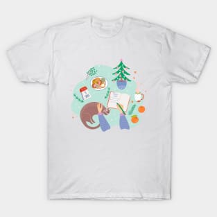 Christmas scene T-Shirt